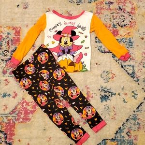 Disney Halloween Minnie mouse pj's